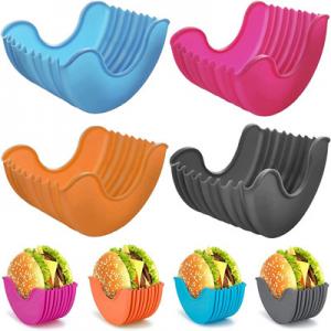 Silicone Retractable Adjustable Burger Box Multicolor