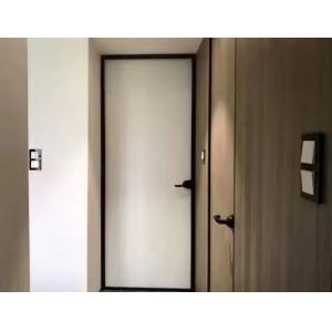 Modern Aluminum frame Customized Commerical Home use flush door design