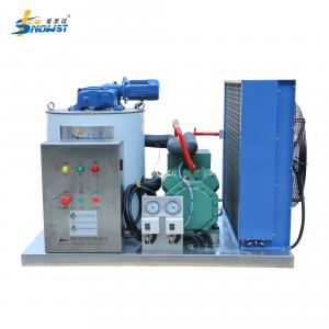 China 1 Ton SS316 Saltwater Flake Ice Machine Flake Ice Generator With Air Cooling supplier