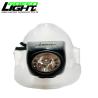 Cordless Miner Lamp with One Main Light Six Auxiliary Lights 1000 Battery Cycles and Impact Resistant for Underground Mining