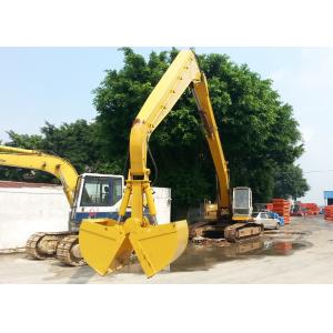 China 19600 Mm Max Reach Material Handling Arm Non Extra Counter Weight Yellow Color supplier