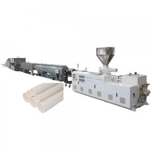 PVC Pipe Extrusion Line / PVC Pipe Making Machine 160