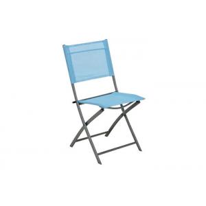 China Textilene Steel Camping Foldable Chair Metal Folding Picnic Chair OEM ODM Supported supplier