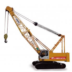 China New Mobile CQUY550 Hydraulic Crane 55ton Construction Crawler Crane with Factory Price supplier