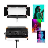 China Wireless Dmx Control Rgb Led Video Light 20000lm Products Photography Aluminum Alloy Studio Lamp on sale