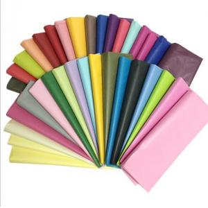 China Flexible Decorative Tissue Paper Moistureproof Breathable Thin Colorful Wrapping Paper supplier