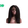 China Kinky Straight 360 Lace Frontal With Baby Hair 360 Lace Virgin Hair Closure wholesale