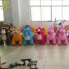 China Hansel electronic walking plush battery operated zoo animal rides wholesale