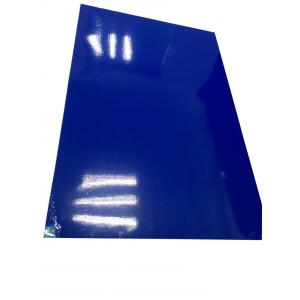 China Blue White Disposable PE Cleanroom Sticky Mat 30 layers High Tackiness 18 x 36 supplier