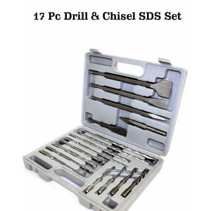 China Plastic Case Masonry Drill Bit And Chisel Sds Plus Rotary Hammer Bits Set supplier