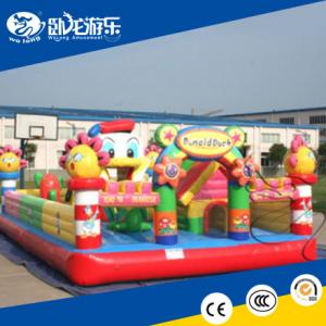 China new Vivid Commercial donald duck inflatable castle supplier