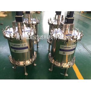 Mirror Polish Surface Automatic Self Cleaning Filters For Lithium Battery Slurry
