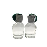 China Glass OEM 25ML Small Perfume Bottles Travel Kettle Design Cap on sale