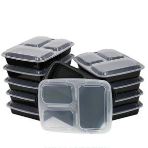 Disposable 1000ml Microwave Safe Plastic Food Containers