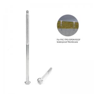 6.3 x 125mm Self Drilling Screw Perfect for PVC/TPO/EPDM Roofing Membrane Installation