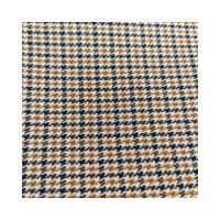 China Soft Check Fabric Yarn Dyed Houndstooth 100% Polyester Color Fastness 3-4 Grade on sale
