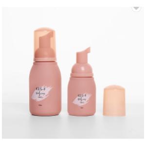 New Products Round Pink Plastic Cosmetic Packaging Lotion Foa Bottles