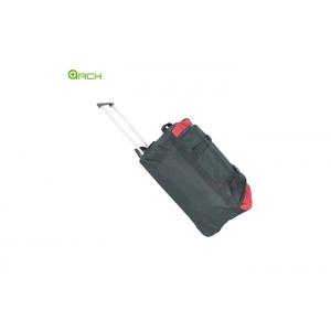 Polyester Adventure Travel Wheeled Duffle Rolling Luggage Bag