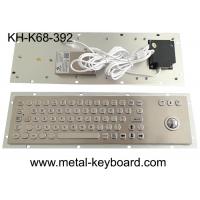 China Metal Panel Mount Industrial Computer Keyboard Laser Trackball Mouse Type on sale