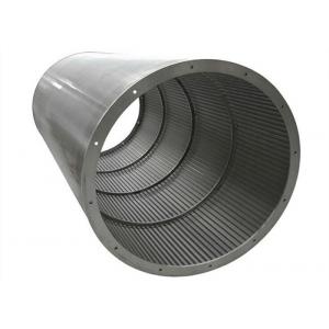 China Stainless Steel 316 Johnson Wedge Wire Screens for Waste Water Treatment supplier
