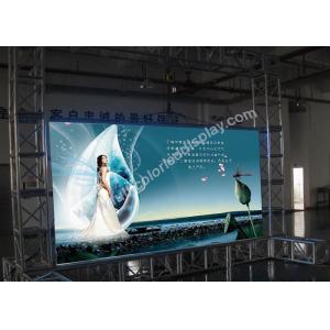 China Advertising P7.62 Full color LED display / indoor led screen with VMS Video Processor supplier