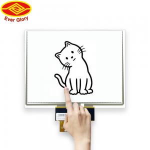 12.1 Inch Cutting Edge Multi Touch Screen Finger Touch Input Transmittance 85%