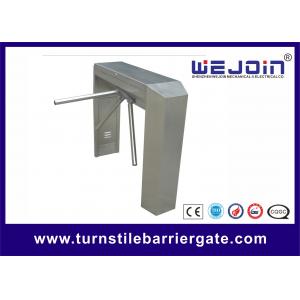 Indoor / Outdoor Semi - Automatic Turnstile Security Gates With 490mm Arm Length