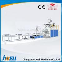 China Jwell UPVC/PVC-C Solid Wall Pipe Plastic Extruder for Sale on sale
