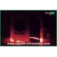 China Wedding Photo Booth Hire Color Change Inflatable LED Photo Booth With Remote Control L3*W2*H2.3M on sale