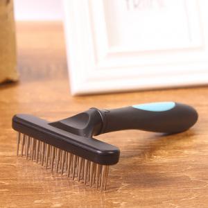 Double Row Dog Grooming Comb For Releasing Dead Hair