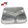 China Safety 3 Compartment Aluminum Foil Lunch Box 270mmx300mm wholesale