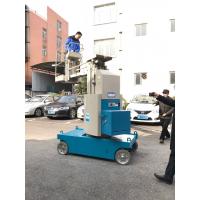 China 360 Degree Rotation Self Propelled Aerial Lift 7.5m Mast Type Boom Lift on sale