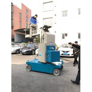 China 360 Degree Rotation Self Propelled Aerial Lift 7.5m Mast Type Boom Lift supplier
