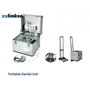 Portable Dental Turbine Unit Work With Compressor No Sewage Drainage Luggage Type