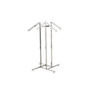 China Stainless Steel Spiral Garment Display Stand 500 * 500 * 1400MM For Advertisment Exhibition wholesale
