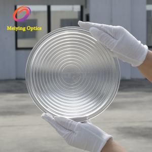 China High Quality Borosilicate Glass Solar Concentrator Optical Fresnel Lens for Stage Lighting wholesale