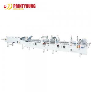 China ZH-800G Paper Feeding Cold Glue Olive Oil 4.5KW Box Folding Machine supplier