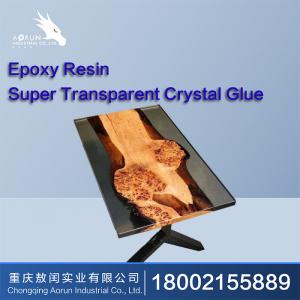 Crystal Clear Epoxy Resin Table Art Hardener Wood AB Glue