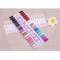 China 36 Tips False Gel Polish Nail Display Board / Art  Nail Manicure Tool For Practice on sale