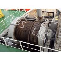 China 10 Ton 20 Ton 50T Ship Traction Marine Winch With Spooling Device on sale