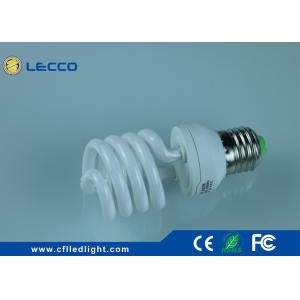 T2 Compact Fluorescent Lamps CFLS , 7mm Half Spiral Fluorescent Light Bulbs 15W 4T