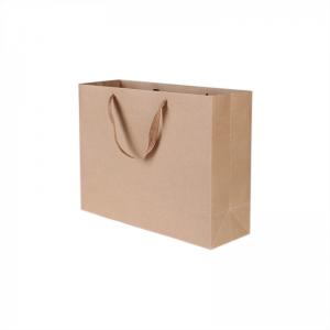 Practical Kraft Paper Shopping Bags , Brown Kraft Paper Bags For Any Celebratory Occasion