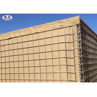China Foldable Military Hesco Barriers For Semi-Permanent Levee Around The Seacoast on sale