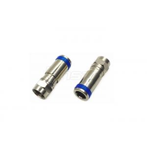 China RG59 RG58 Coaxial Cable Compression BNC Connector Nickel Plating wholesale