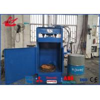 China Large Output Waste Oil Steel Drum Crusher Box Press Compactor Machine 25 Ton Press Force High Stable Performance on sale