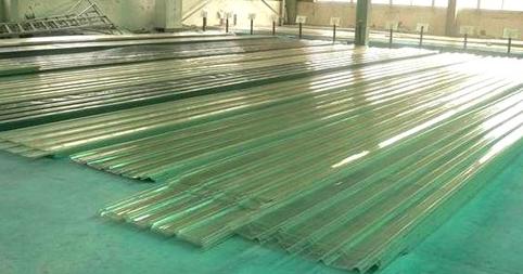 Soundproofing FRP Daylighting Tile High Heat Insulation FRP Translucent Sheet