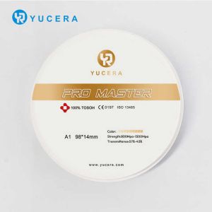 China Dental Zirconia Block Yucera Pro Master - Multilayer Design for Enhanced Durability wholesale