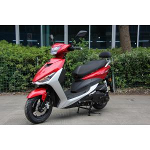 Gasoline Engine High Power 125cc Scooter For With Front And Rear Suspension
