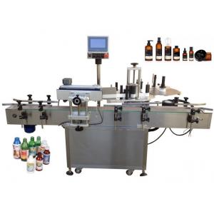 Cerveza plástica de cristal Juice Round Bottle Labeling Machine 50HZ 150bottles/min del tarro de la pantalla táctil