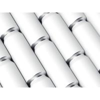 China 250ml Slim Aluminum Beverage Cans Cylinder Carving Ward Epoxy Base Coating on sale